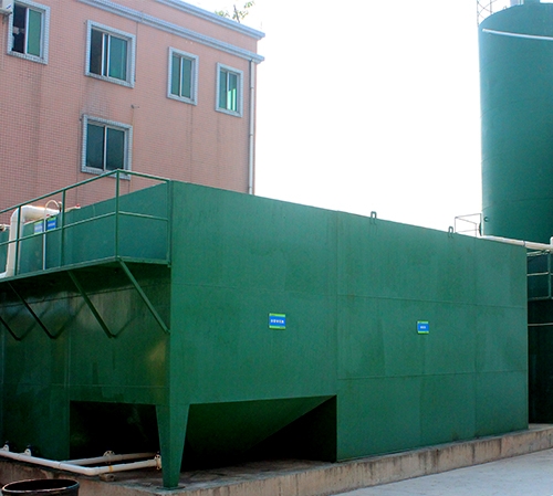 江門化工企業一體化污水處理設備運營現場